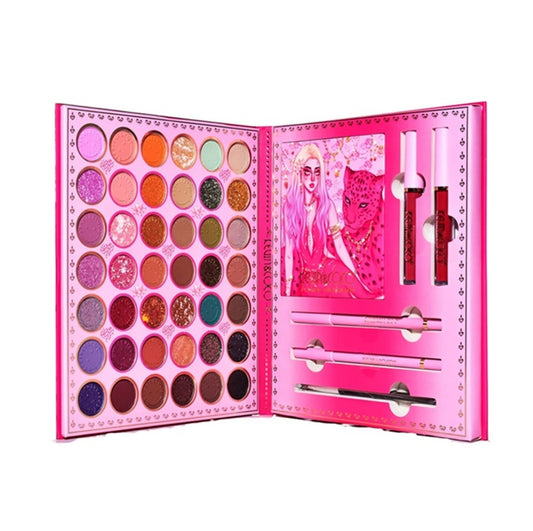 Paleta Facial Sombras y Labial 46 Colores - Kevin & Coco - Solo en Pink Pot Plant