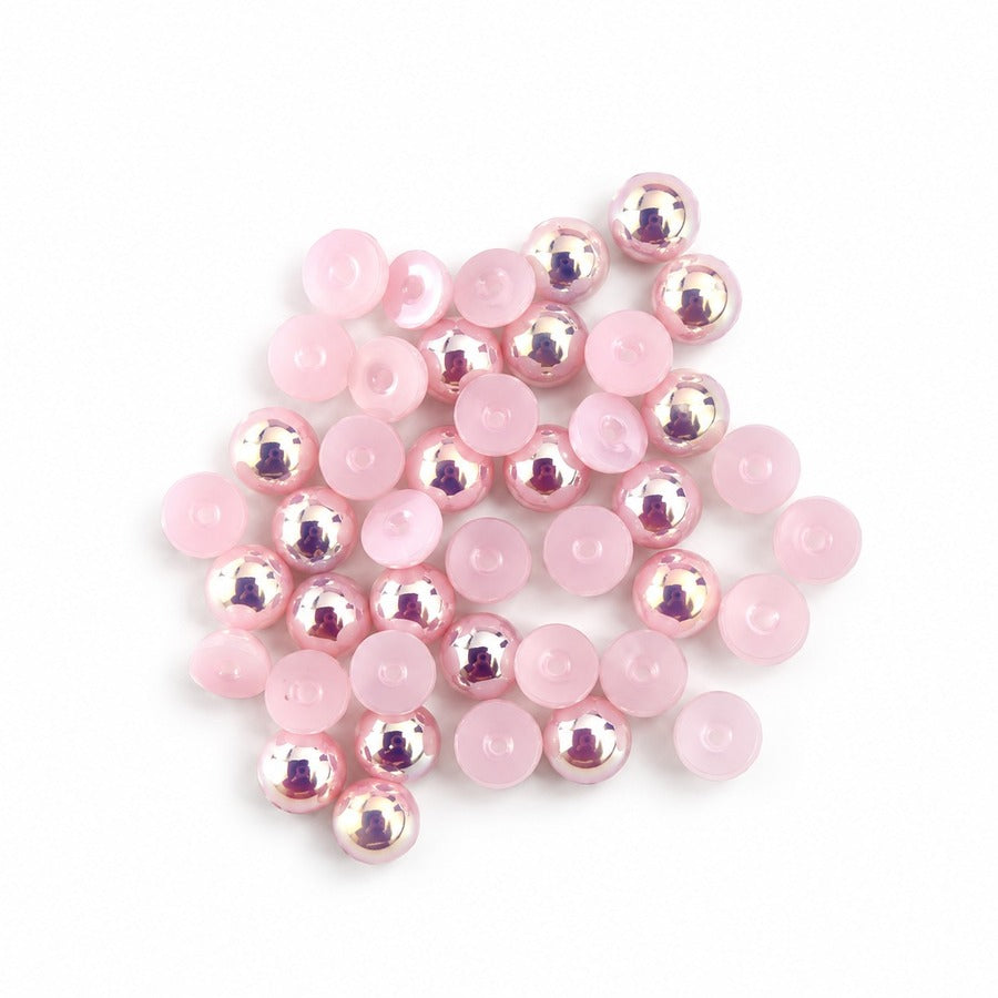 Aplique Plastico Rosa