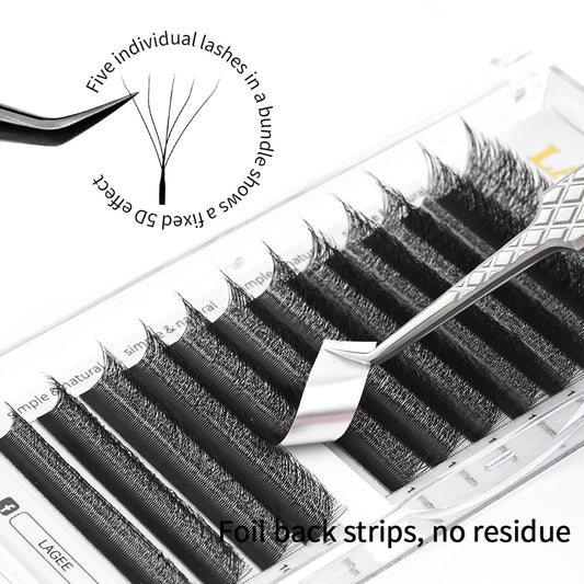 Pestañas 5D W 0.07D Mix - Lagee - Solo en Pink Pot Plant