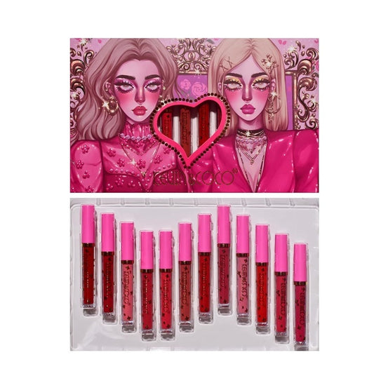 Set Lip Gloss 12 Colores - Kevin & Coco - Solo en Pink Pot Plant