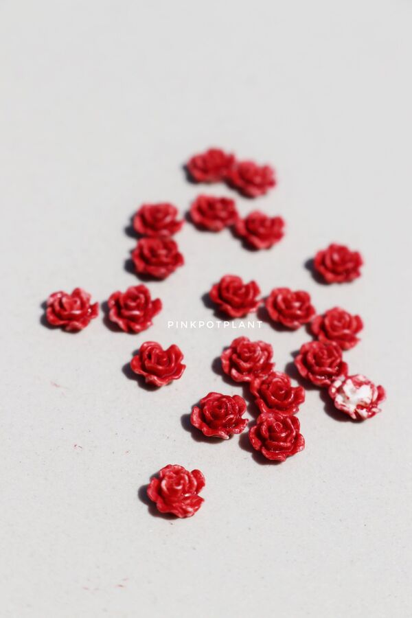 Aplique Decoracion Rositas x20u - ISSI Supplies - Solo en Pink Pot Plant