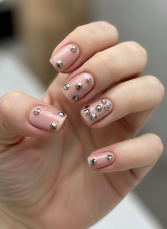 Strass PLATEADO tamaños diversos - Solo en Pink Pot Plant