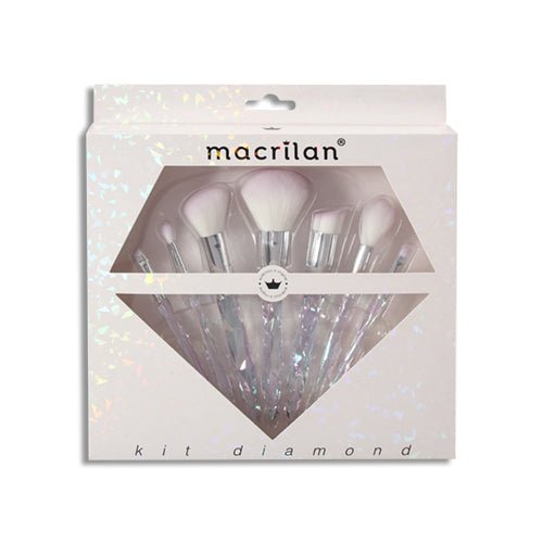 Kit de 7 Brochas DIAMOND - Macrilan -  Solo en Pink Pot Plant