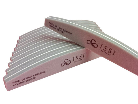 Lima Sponge Coreana 180/180 Media luna Gris - ISSI Supplies - Solo en Pink Pot Plant