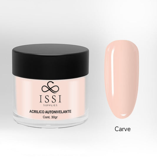 Polvo acrílico autonivelante CARVE 30g - ISSI Supplies -  Solo en Pink Pot Plant