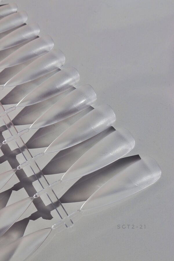 Tips SOFT GEL ABS #21 Stiletto XXL x240 - ISSI Supplies - Solo en Pink Pot Plant