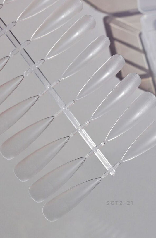 Tips SOFT GEL ABS #21 Stiletto XL x240 - ISSI Supplies - Solo en Pink Pot Plant