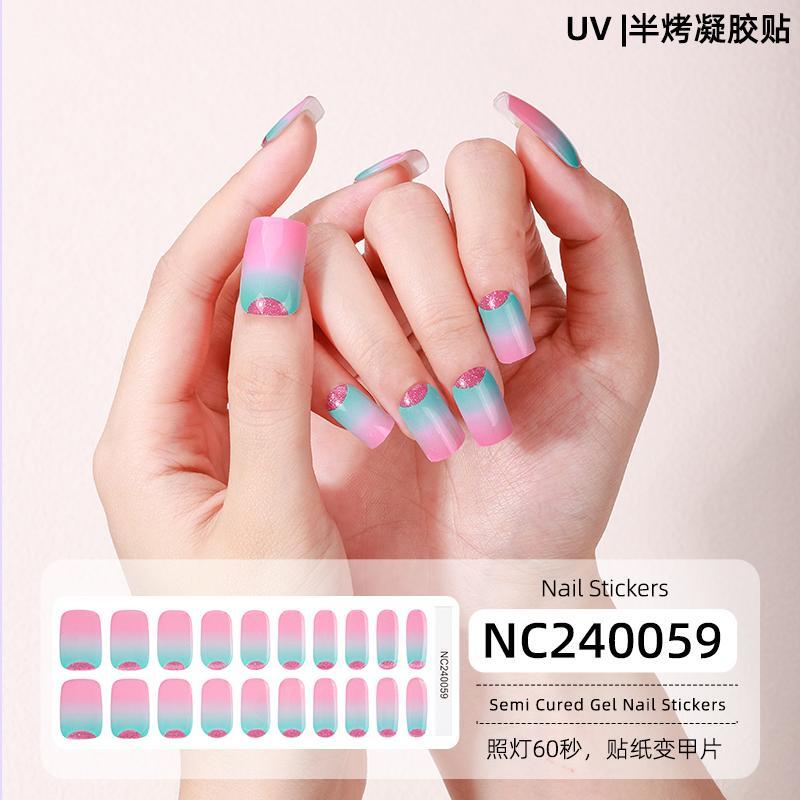 Sticker en Gel semicurado NC240059 - Pink Pot Plant