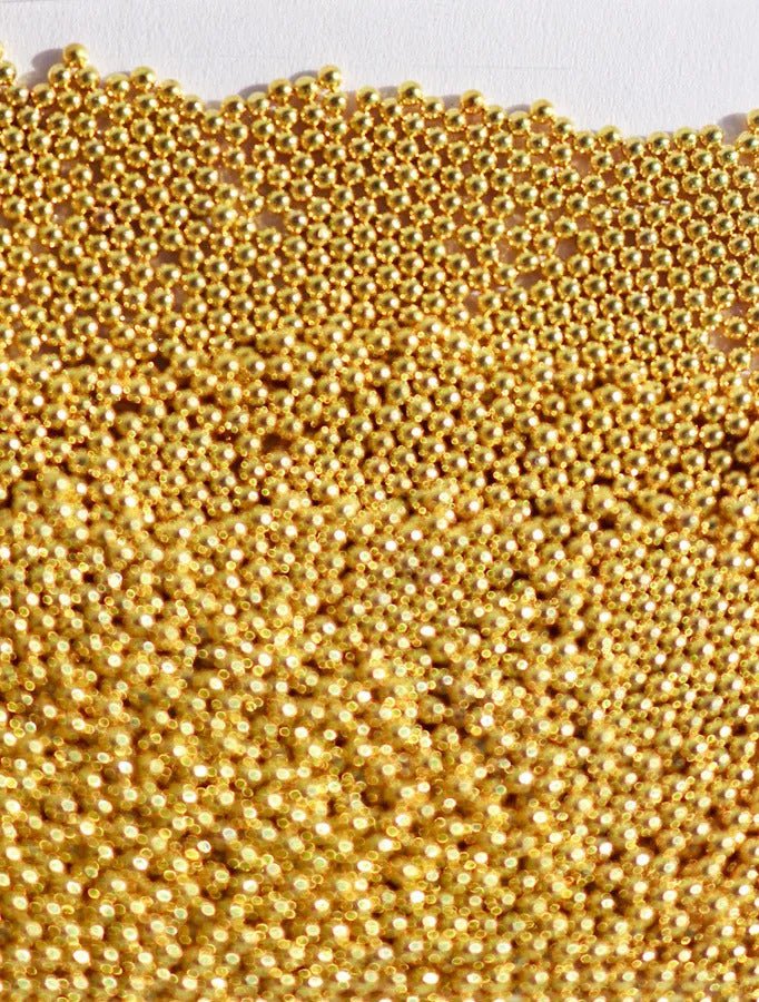 Caviar Metálico Dorado 1mm - Solo en Pink Pot Plant