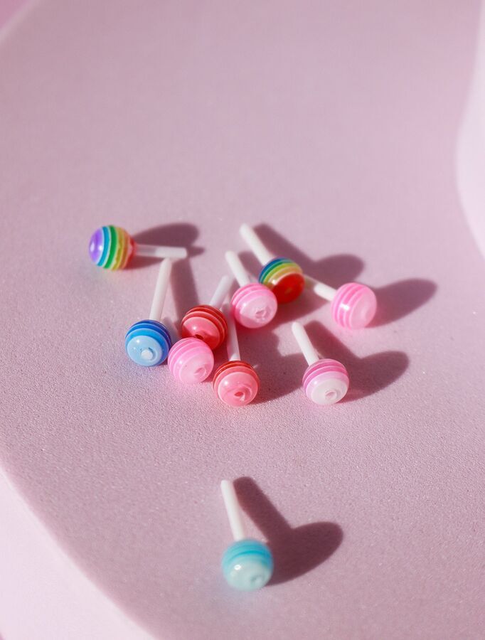 D434 Kawaii Chupetines x 10un. - Solo en Pink Pot Plant