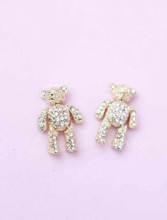 D451 Bear Articulado Dorado 2 unidades - ISSI Supplies - Solo en Pink Pot Plant