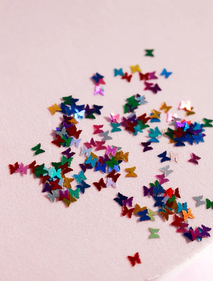 Decoración glitter mariposa GRP06 - Solo en Pink Pot Plant