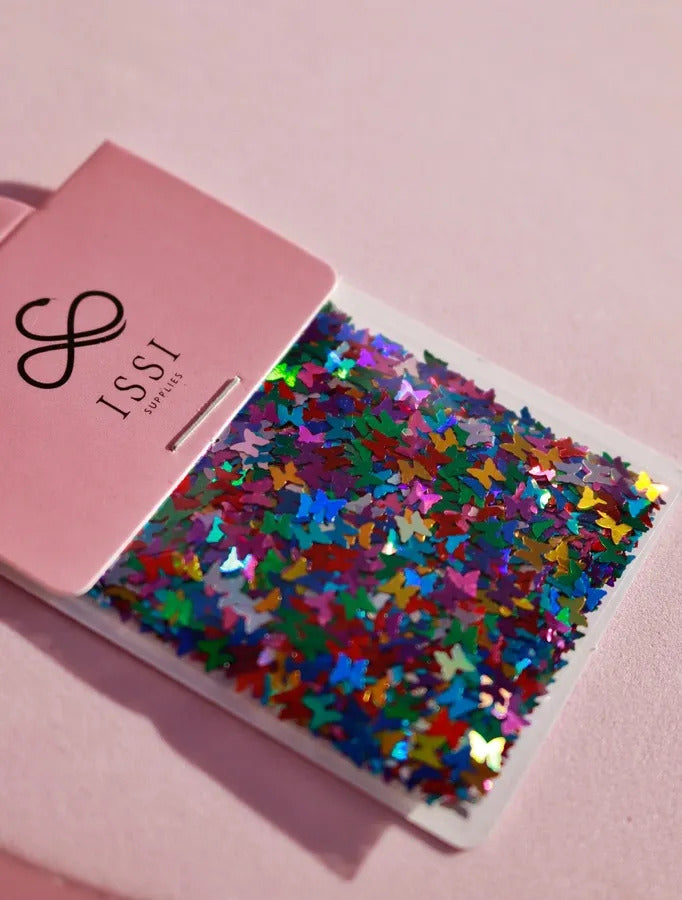 Decoración glitter mariposa GRP06 - Solo en Pink Pot Plant