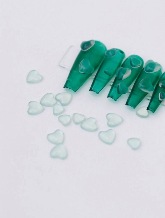 Decoracion 3D UV Reactive Corazon V - Solo en Pink Pot Plant