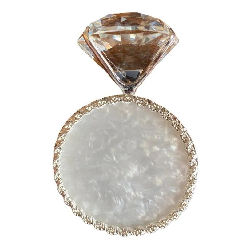 Diamante con Placa - Solo en Pink Pot Plant