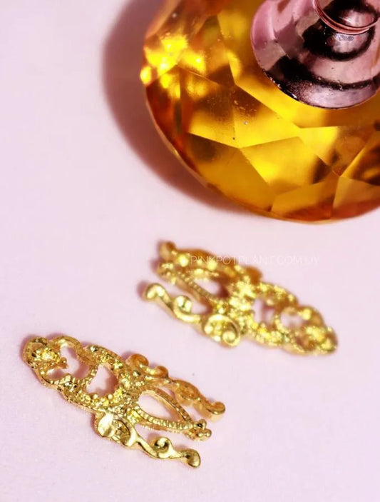 Joya Metal larga x 2 un. - Solo en Pink Pot Plant