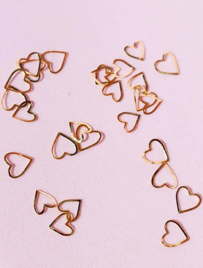 Joyas de Metal D433 Corazon Dorado - Solo en Pink Pot Plant