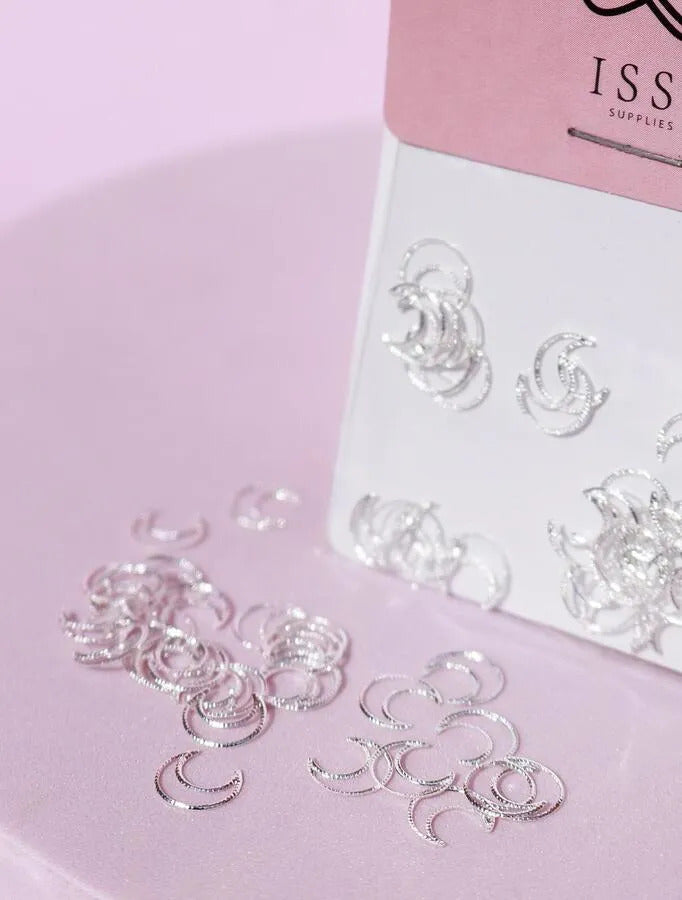 Joyas de Metal D433 Media Luna - Solo en Pink Pot Plant