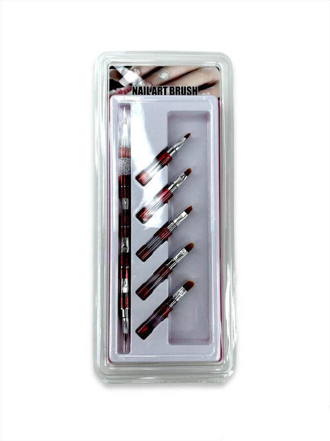 Kit Pinceles Nail Art Desmontable - Solo en Pink Pot Plant