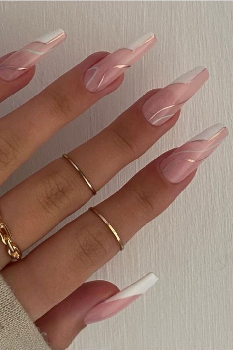 Lapicera Plumón para Nail Art BLANCO/PLATEADO - Solo en Pink Pot Plant