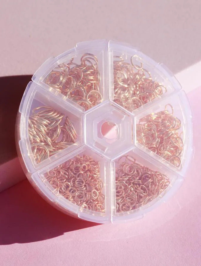 NP1001 Piercing para Uñas Dorado - Solo en Pink Pot Plant