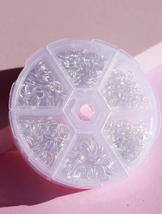 NP1003 Piercing para Uñas Plateado - Solo en Pink Pot Plant