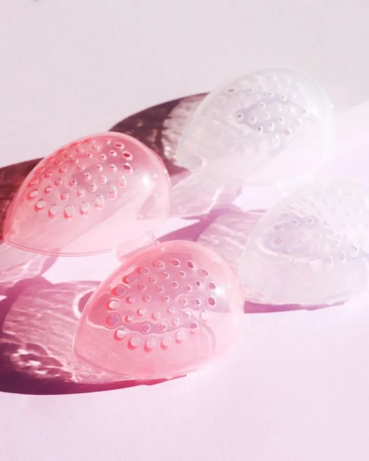PS1002 Beauty Blender Case Transparente - Solo en Pink Pot Plant
