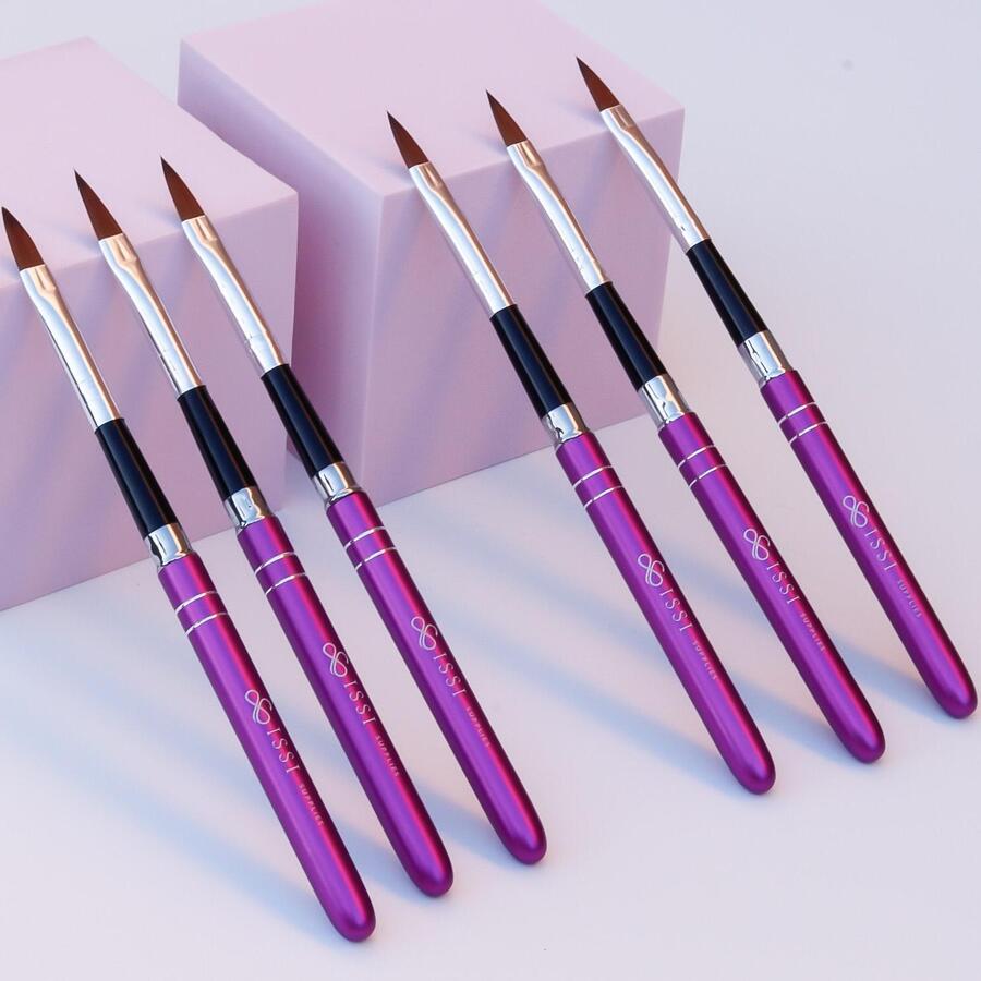 Pincel sintético para acrílico - ISSI Supplies - Solo en Pink Pot Plant