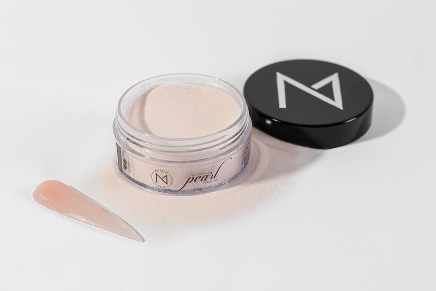 Polvo Acrílico Rosa Oscuro Perlado 40g - Majestic Nails - Solo en Pink Pot Plant