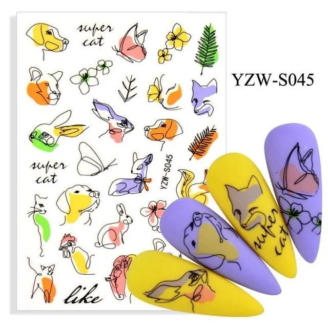 Sticker YZW-S045 - Solo en Pink Pot Plant