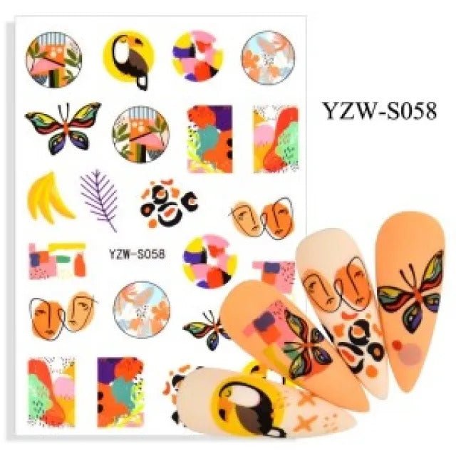 Sticker YZW-S058 - Solo en Pink Pot Plant