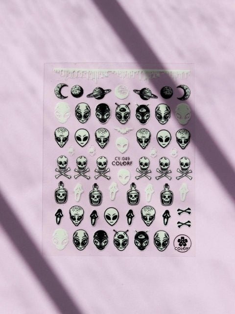 Stickers Neon HALLOWEEN CY049 - Solo en Pink Pot Plant