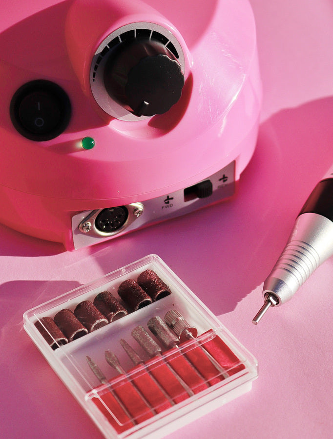 Torno para uñas Rosa ND1001-P 35000 RPM 45W - Solo en Pink Pot Plant