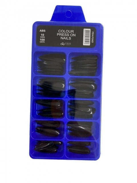 Uñas PRESS ON Coloridas #5 x100u ABS - Solo en Pink Pot Plant