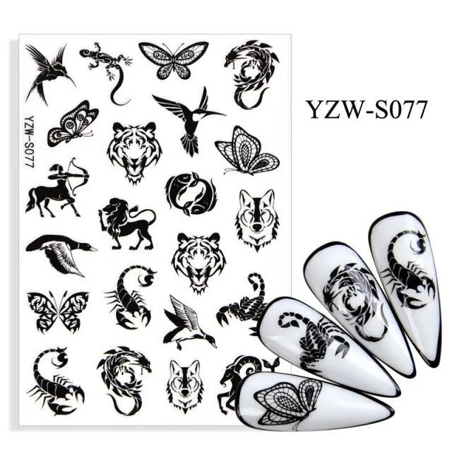 Sticker YZW-S077 - Pink Pot Plant