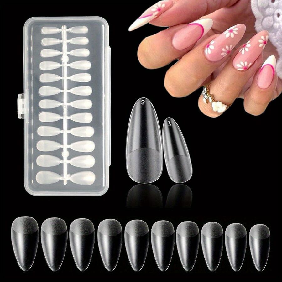 Tips SOFT GEL ABS #02 Almendra x240 - ISSI Supplies - Pink Pot Plant