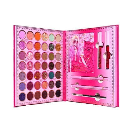 Paleta Facial Sombras y Labial 46 Colores - Kevin & Coco -  Solo en Pink Pot Plant 