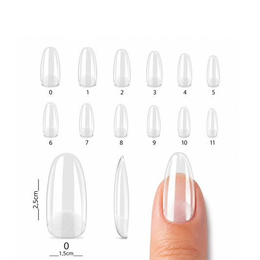 Tips Sofr Gel PMMA Almendra Media C506 - ISSI Supplies