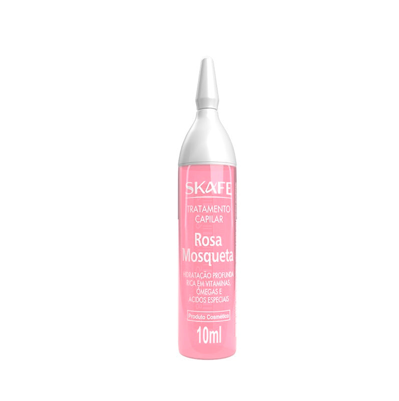 Ampolla Tratamiento Capilar Rosa Mosqueta 10ml - Skafe -  Solo en Pink Pot Plant 