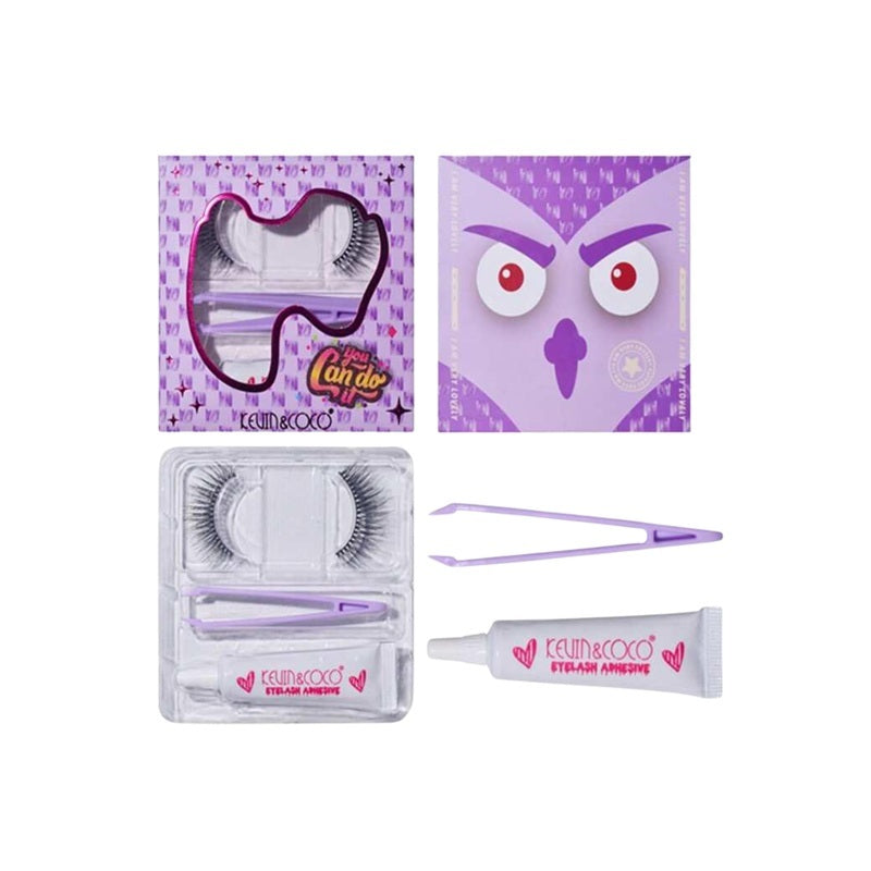 Set Maquillaje Y Pestañas 27 Colores - Kevin & Coco -  Solo en Pink Pot Plant 