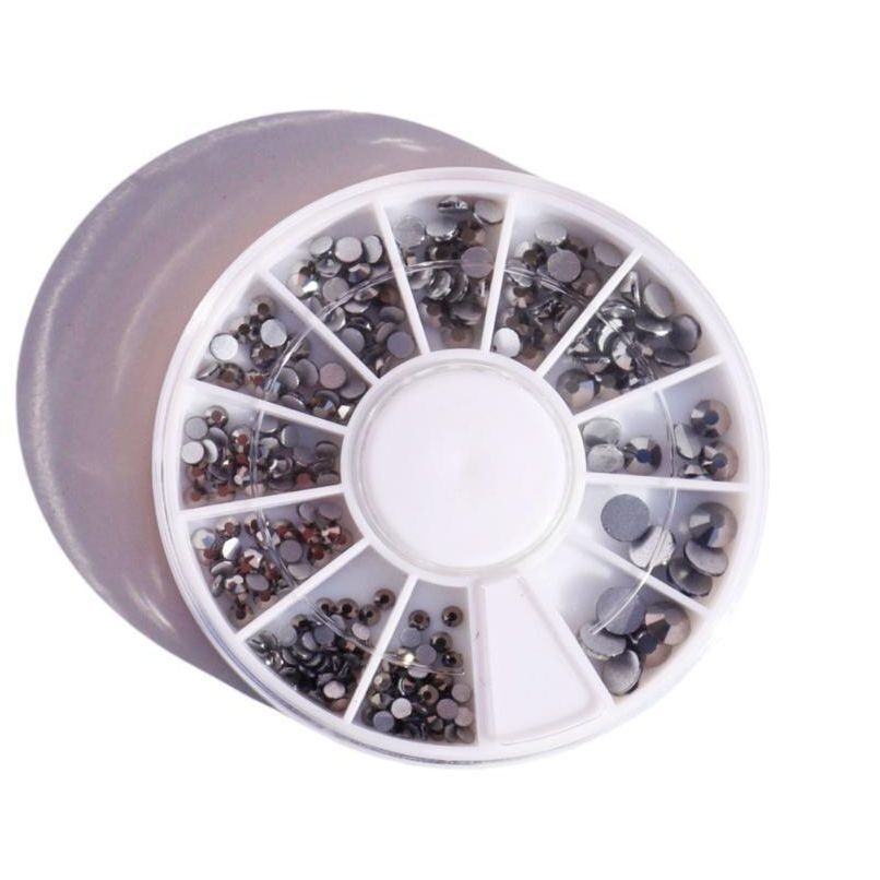 Strass color PLOMO tamaños diversos -  Solo en Pink Pot Plant 