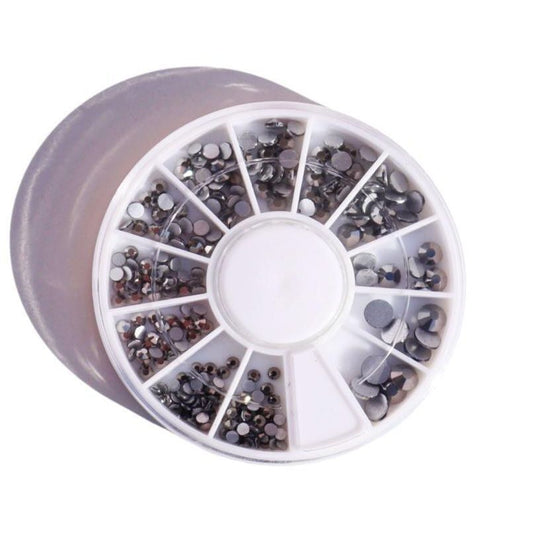 Strass color PLOMO tamaños diversos -  Solo en Pink Pot Plant 