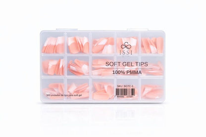 Tips Soft Gel PMMA con Color SGTC-3 - ISSI Supplies -  Solo en Pink Pot Plant 