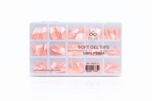Tips Soft Gel PMMA con Color SGTC-3 - ISSI Supplies -  Solo en Pink Pot Plant 