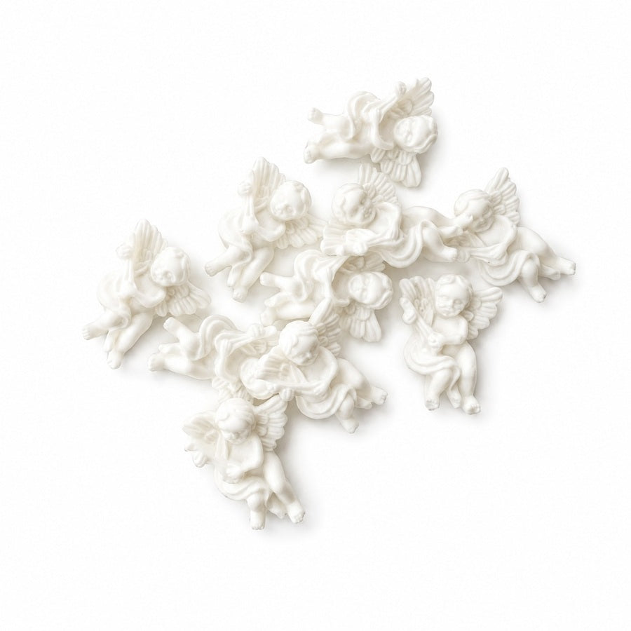 NS1008 Aplique Angel x10un. Blanco