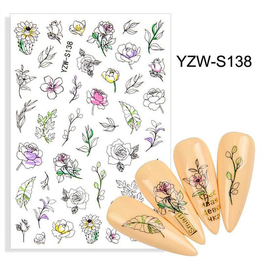 Sticker YZW-S138 -  Solo en Pink Pot Plant 
