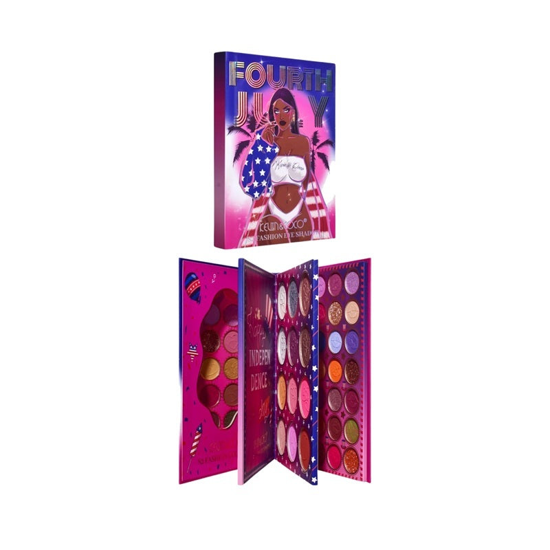 Paleta de Sombras 82 Colores - Kevin & Coco -  Solo en Pink Pot Plant 