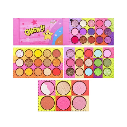 Paleta de Sombras 51 Colores - Kevin & Coco -  Solo en Pink Pot Plant 