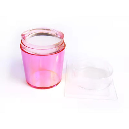 Sello Stamping Rosa + 2 placas
