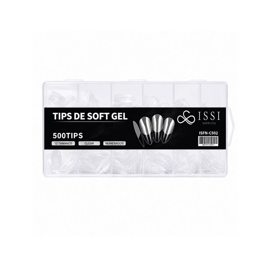 Tips Soft Gel PMMA Bailarina C502 - ISSI Supplies